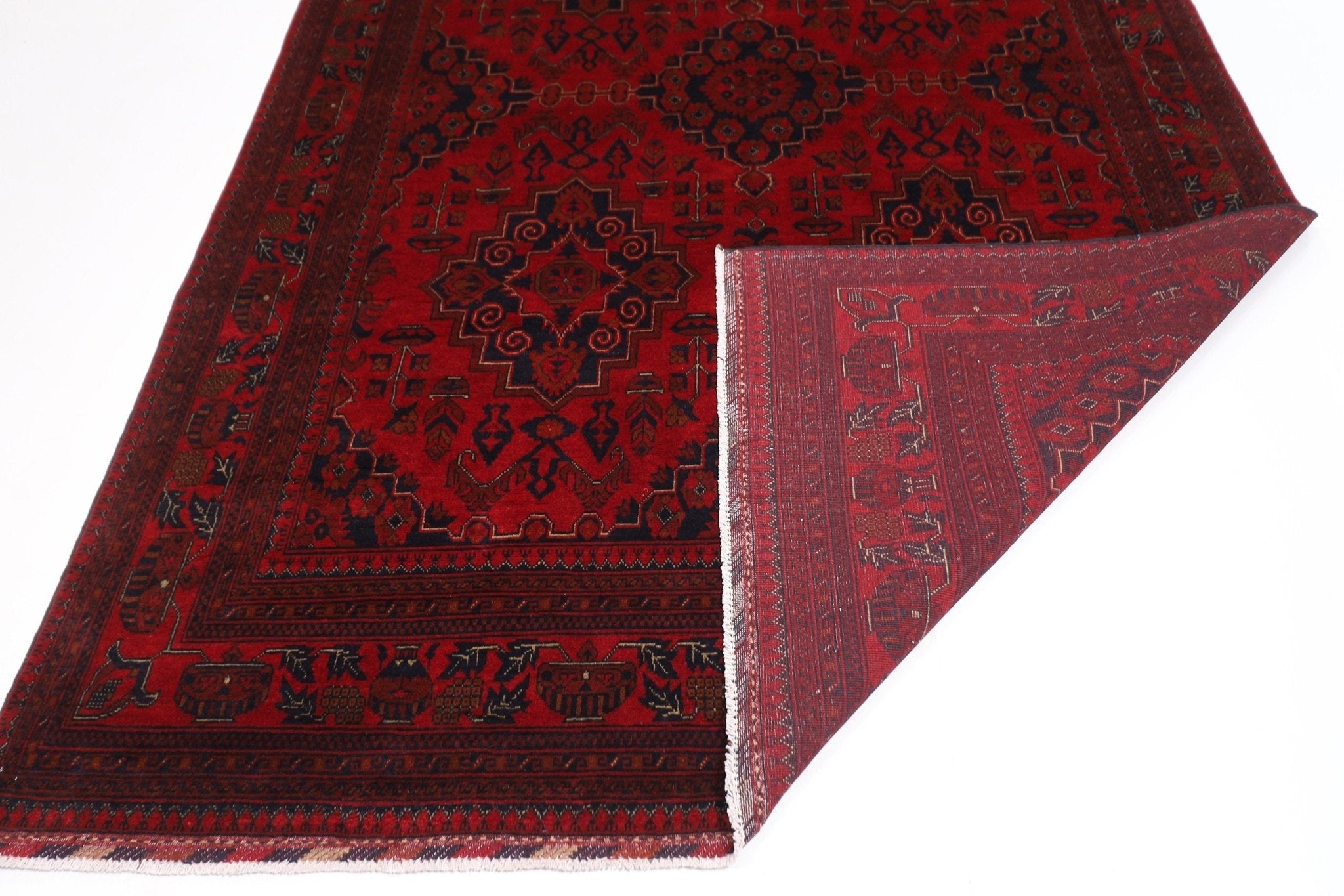 Elegant Afghan - 198 x 301 cm - Jerm Rugs - Jerm Rugs