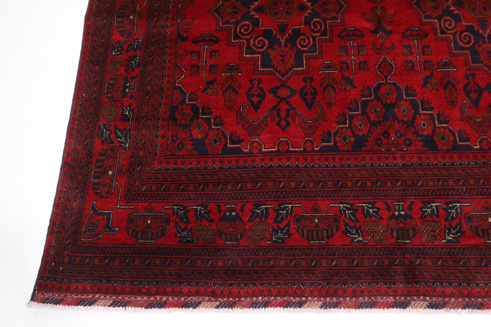 Elegant Afghan - 198 x 301 cm - Jerm Rugs - Jerm Rugs