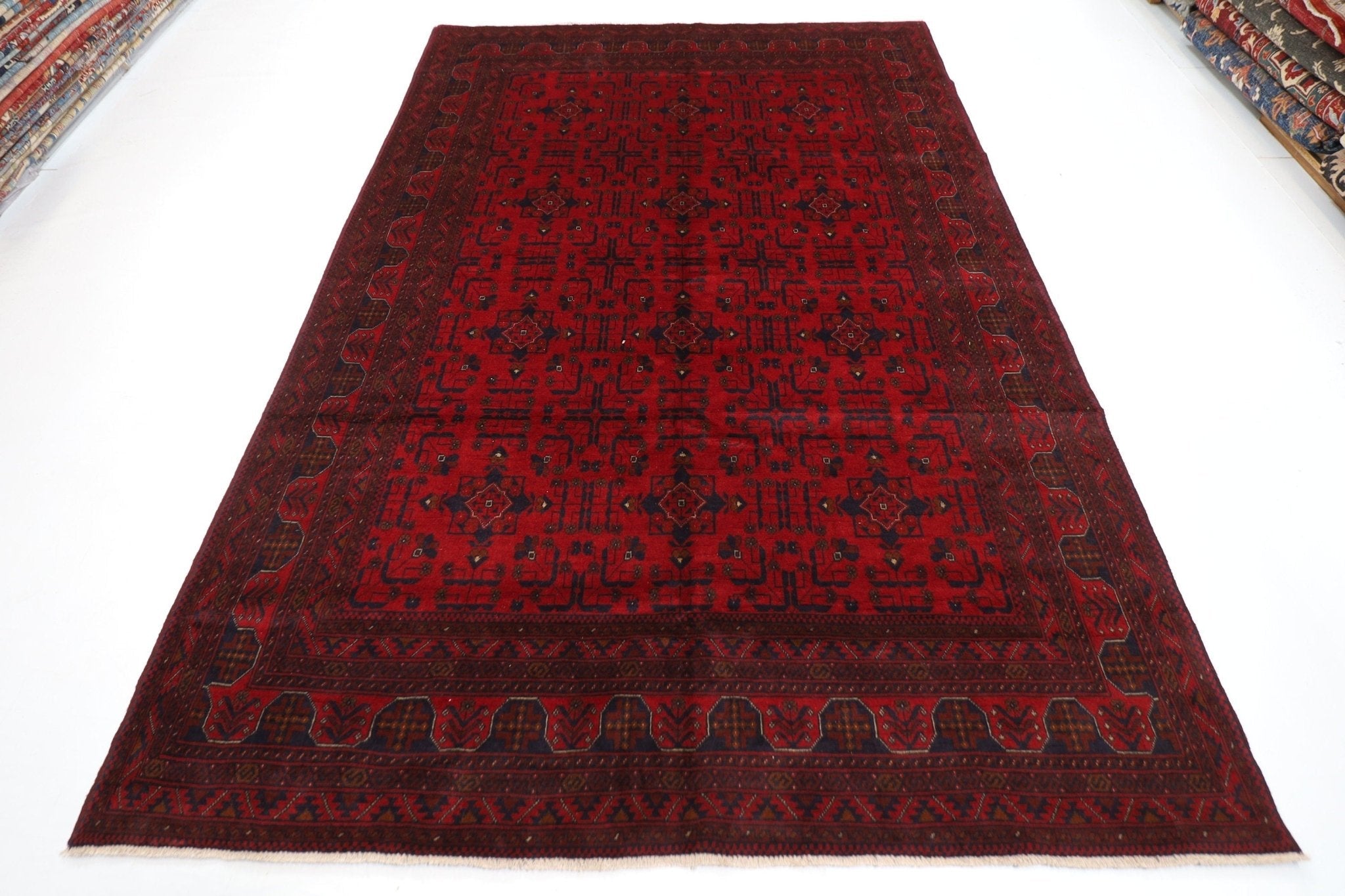 Elegant Afghan - 202 x 301 cm - Jerm Rugs - Jerm Rugs