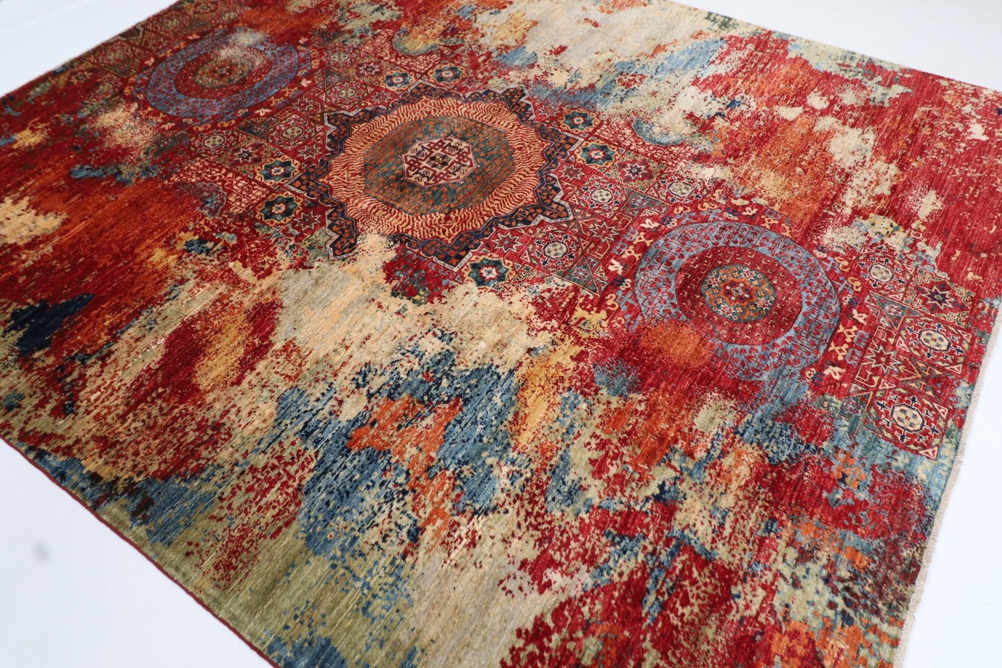 Elegant Afghan - 251x293 cm - Jerm Rugs - Jerm Rugs