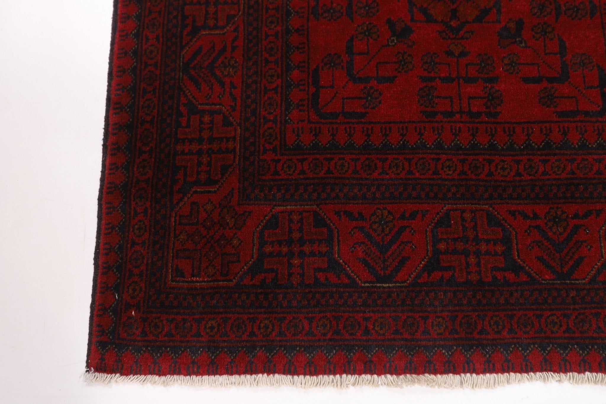 Elegant Afghan - 98 x 150 cm - Jerm Rugs - Handmade Afghan Rug - Jerm Rugs