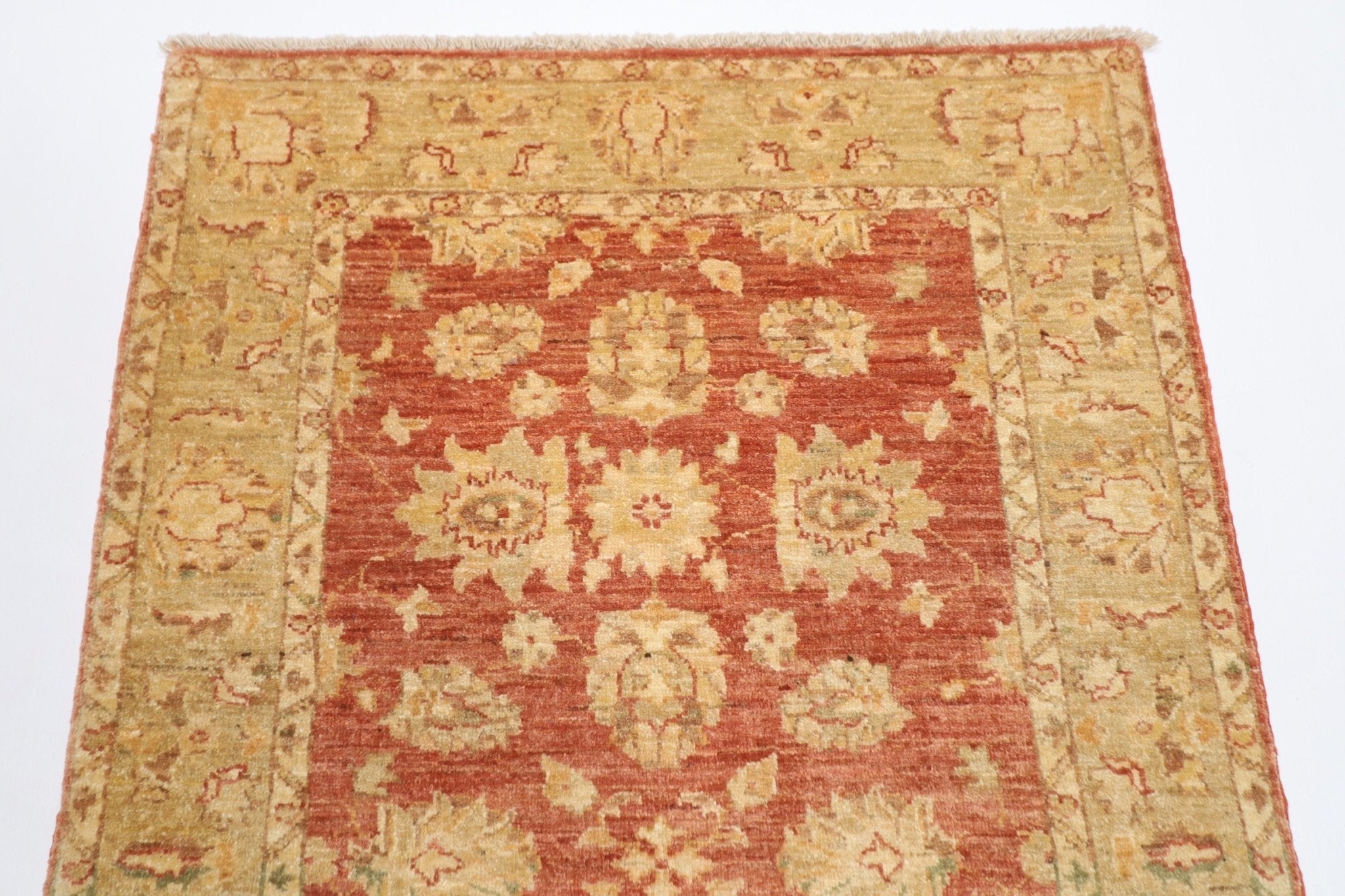 Elegant Afghan - 98 x 156 cm - Jerm Rugs - Handmade Afghan Rug - Jerm Rugs