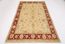 Elegant Beige - 157x244 cm - Jerm Rugs - Handmade Afghan Rug - Jerm Rugs