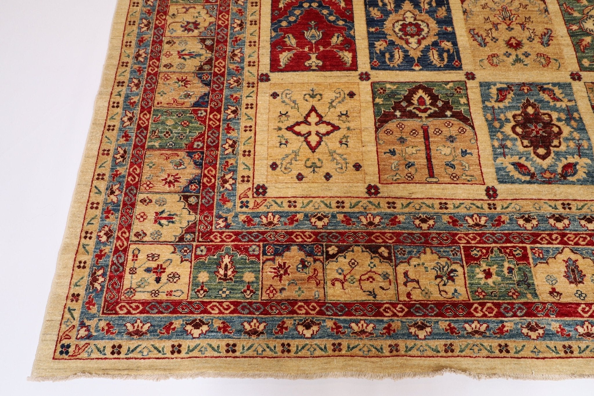 Elegant Beige - 270 x 372 cm - Jerm Rugs - Handmade Afghan Rug - Jerm Rugs