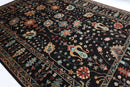 Elegant Black - 274 x 366 cm - Jerm Rugs - Handmade Afghan Rug - Jerm Rugs