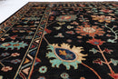 Elegant Black - 274 x 366 cm - Jerm Rugs - Handmade Afghan Rug - Jerm Rugs