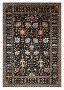 Elegant Black - 274 x 366 cm - Jerm Rugs - Handmade Afghan Rug - Jerm Rugs