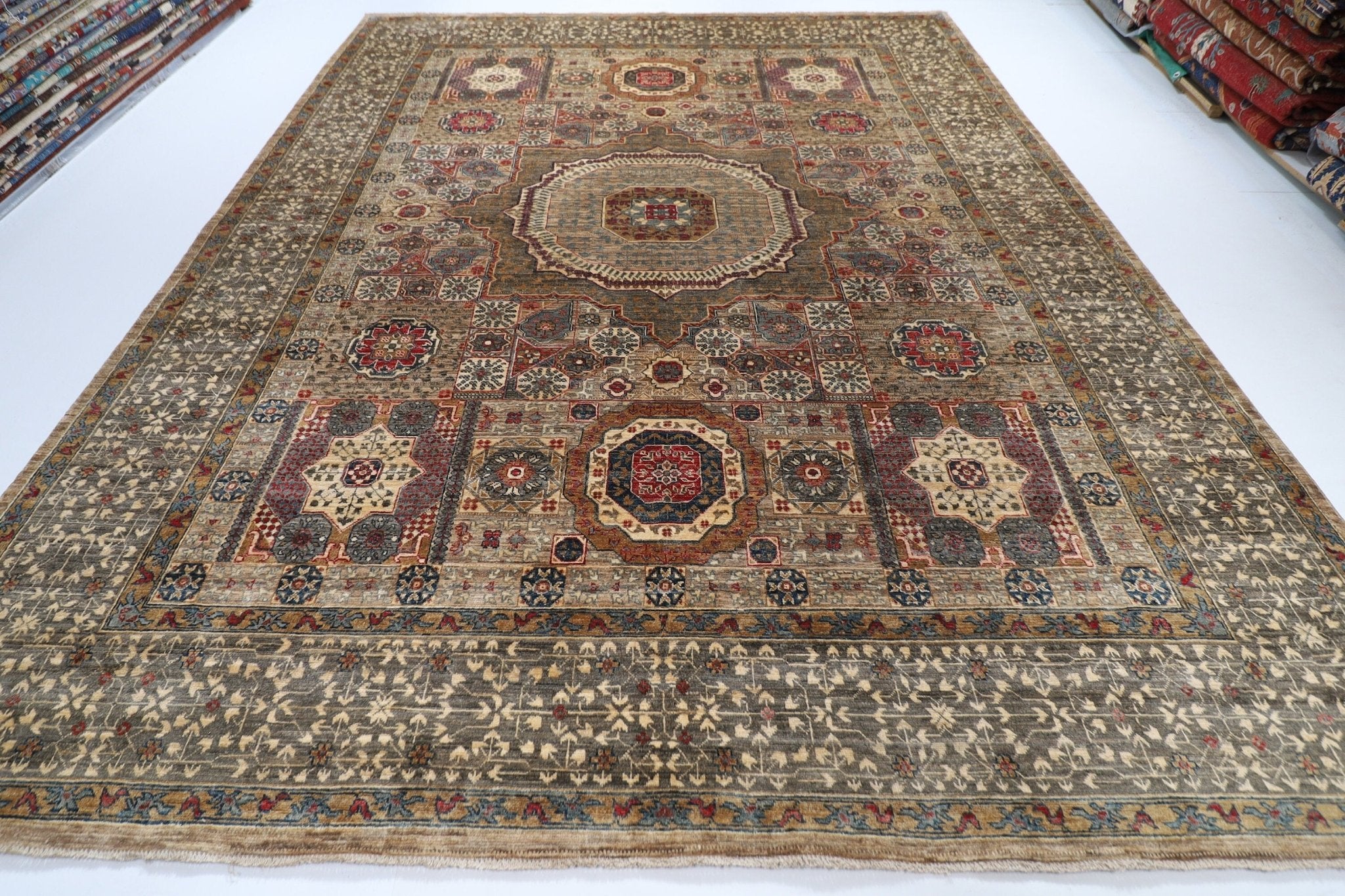 Elegant Embrace - 280x367 cm - Jerm Rugs - Handmade Afghan Rug - Jerm Rugs