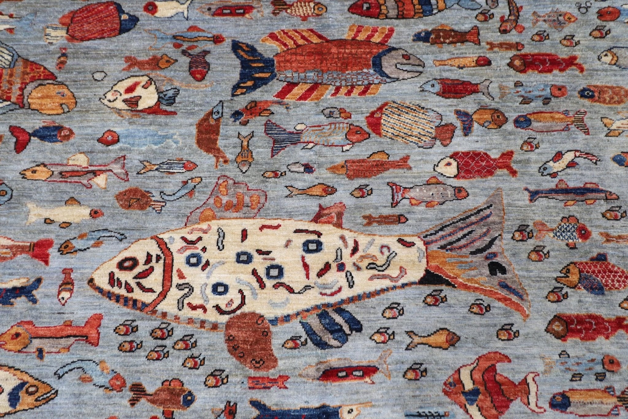 Elegant Fish - 242 x 302 cm - Jerm Rugs - Jerm Rugs