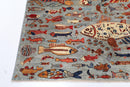 Elegant Fish - 242 x 302 cm - Jerm Rugs - Jerm Rugs