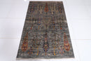 Elegant Grey - 116 x 176 cm - Jerm Rugs - Handmade Afghan Rug - Jerm Rugs