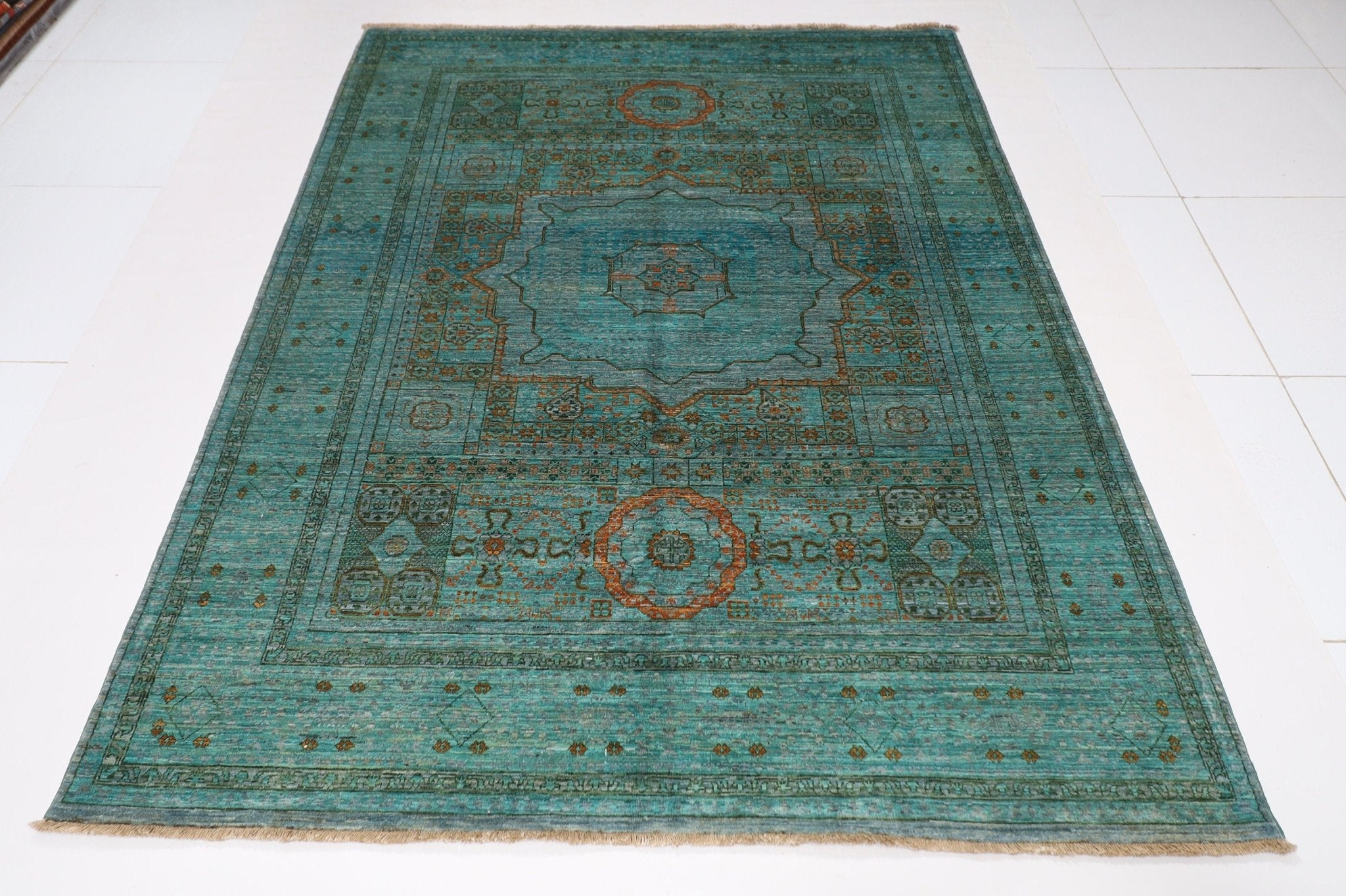 Elegant Heritage - 177x233 cm - Jerm Rugs - Handmade Afghan Rug - Jerm Rugs