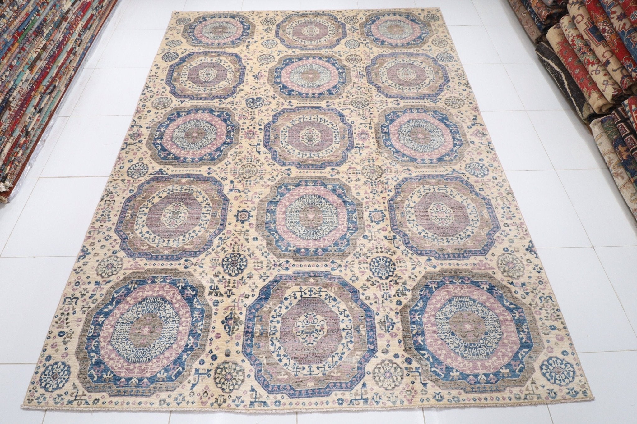 Elegant Heritage - 275 x 355 cm - Jerm Rugs - Handmade Afghan Rug - Jerm Rugs