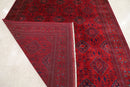 Elegant Red - 301 x 394 cm - Jerm Rugs - Handmade Afghan Rug - Jerm Rugs