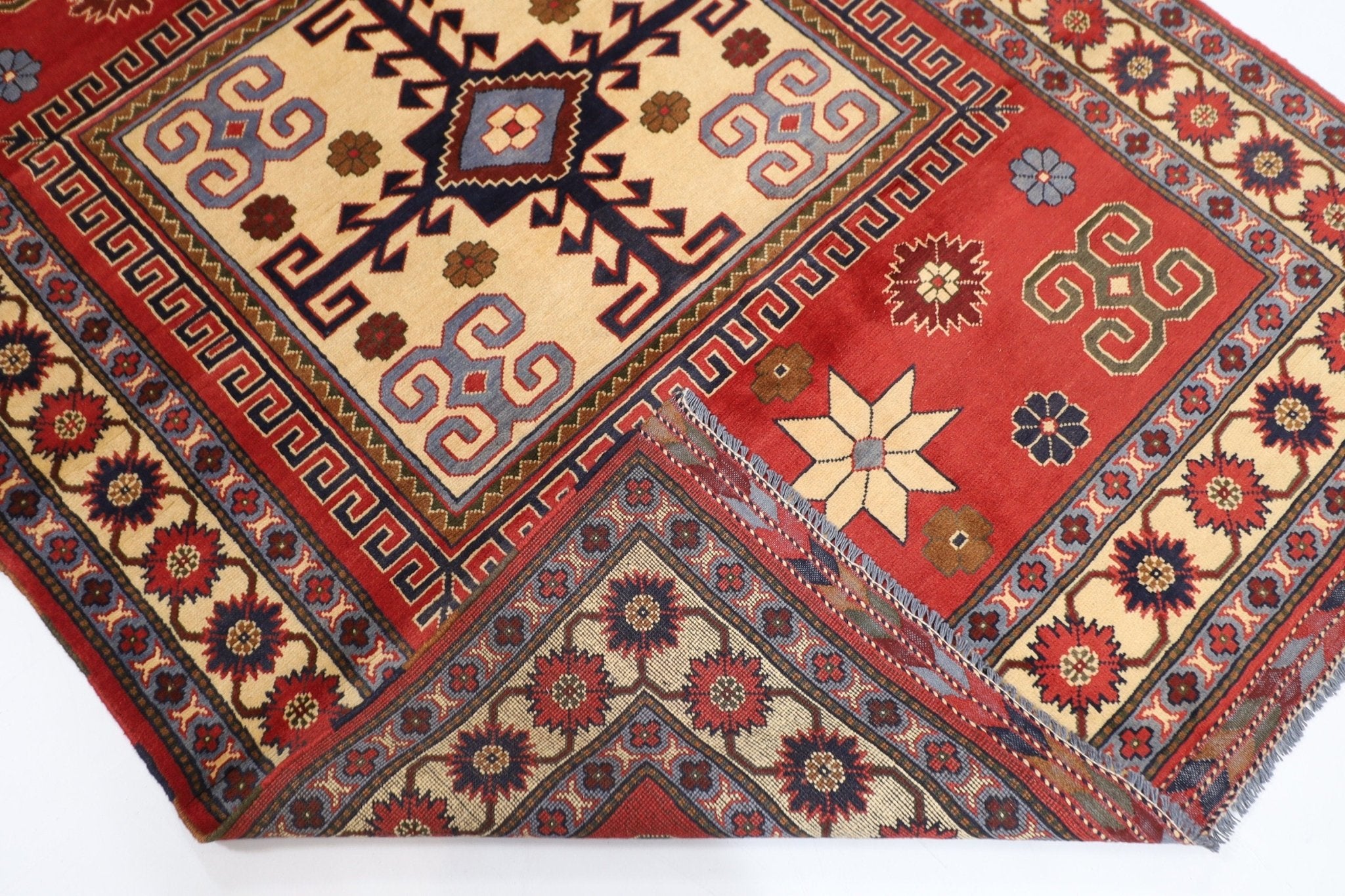 Elegant Turkmen - 153x214 cm - Jerm Rugs - Handmade Afghan Rug - Jerm Rugs