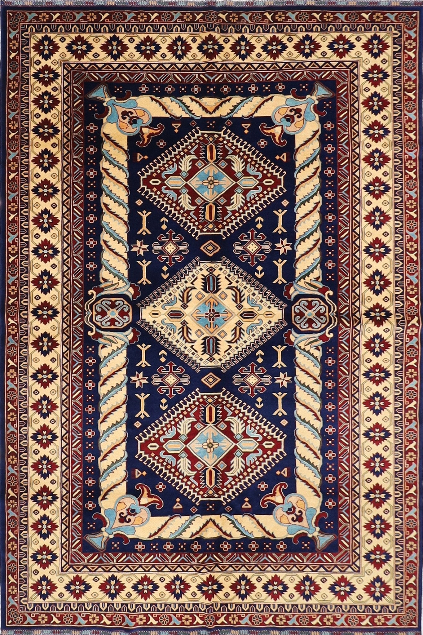 Elegant Turkmen - 203 x 300 cm