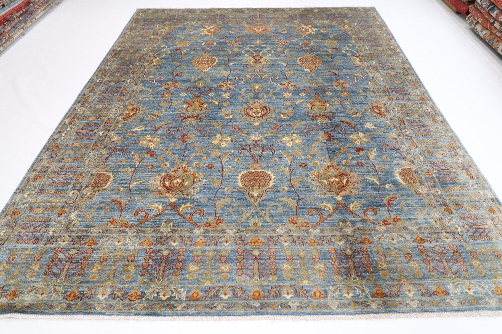 Elegant Turkmen - 248 x 302 cm - Jerm Rugs - Handmade Afghan Rug - Jerm Rugs