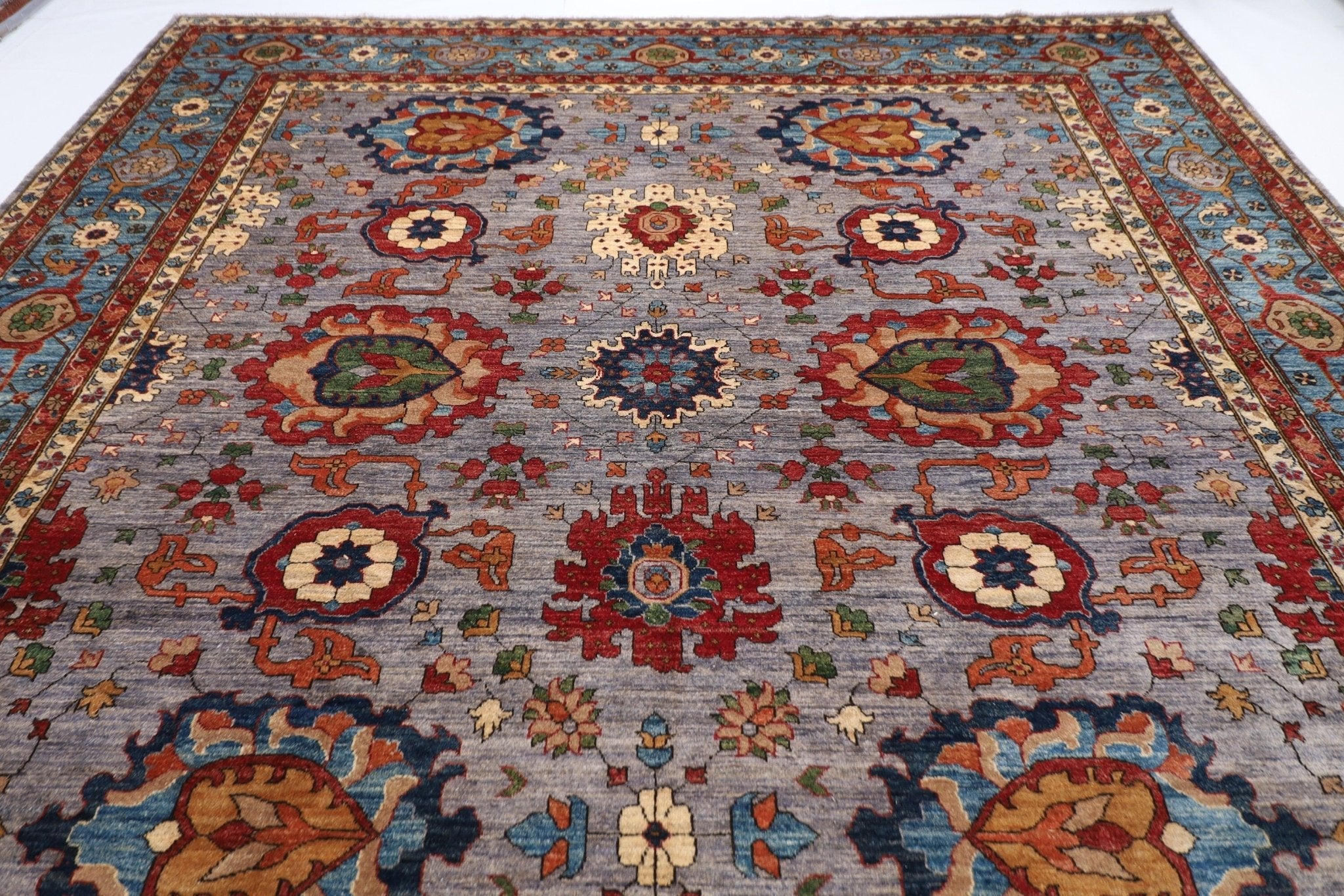 Elegant Turkmen - 305 x 426 cm - Jerm Rugs - Handmade Afghan Rug - Jerm Rugs