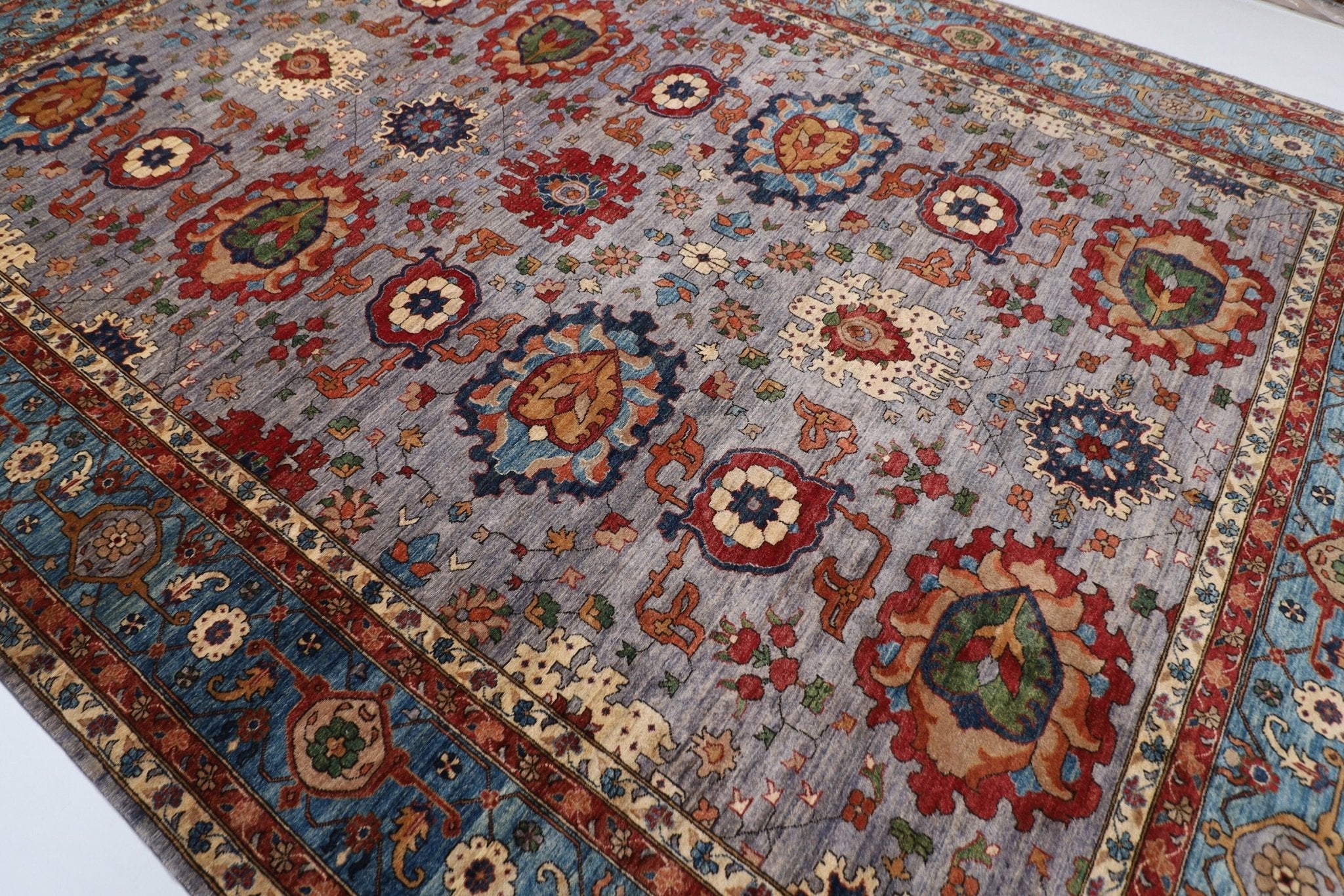 Elegant Turkmen - 305 x 426 cm - Jerm Rugs - Handmade Afghan Rug - Jerm Rugs