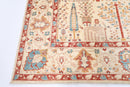 Elegant Turkmen Rug - 244 x 300 cm - Jerm Rugs - Handmade Afghan Rug - Jerm Rugs