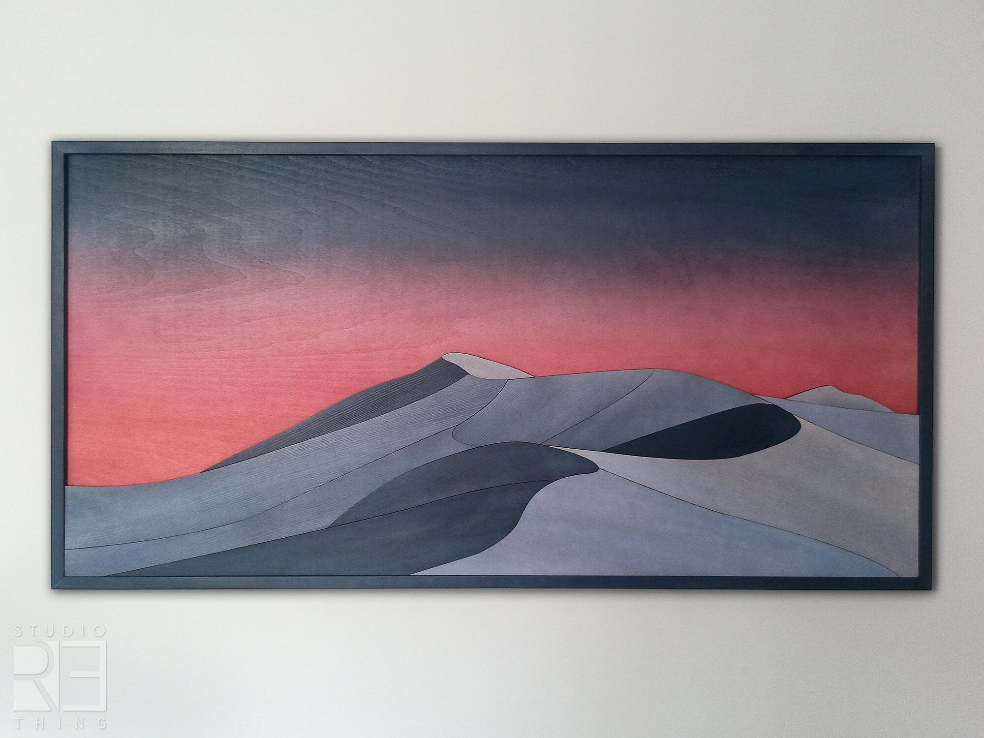 Endless Desert Modern Wall Art