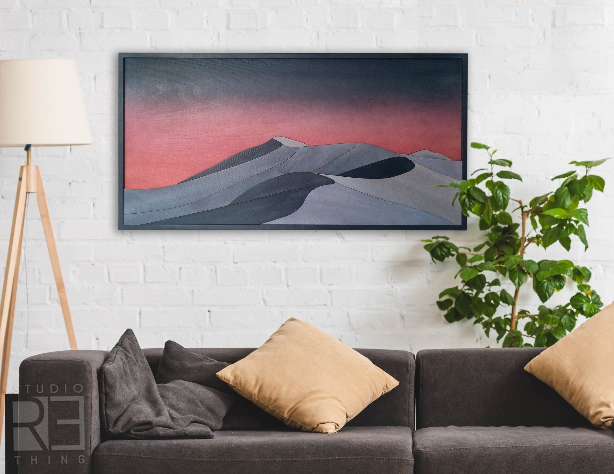 Endless Desert Modern Wall Art