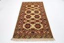 Ersari - 4x7 ft (123 x 213 cm) Hand Knotted Afghan Wool Area Rug - Jerm Rugs - Handmade Afghan Rug - Jerm Rugs