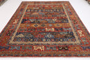 Exotic Turkmen - 240 x 296 cm - Jerm Rugs - Handmade Afghan Rug - Jerm Rugs