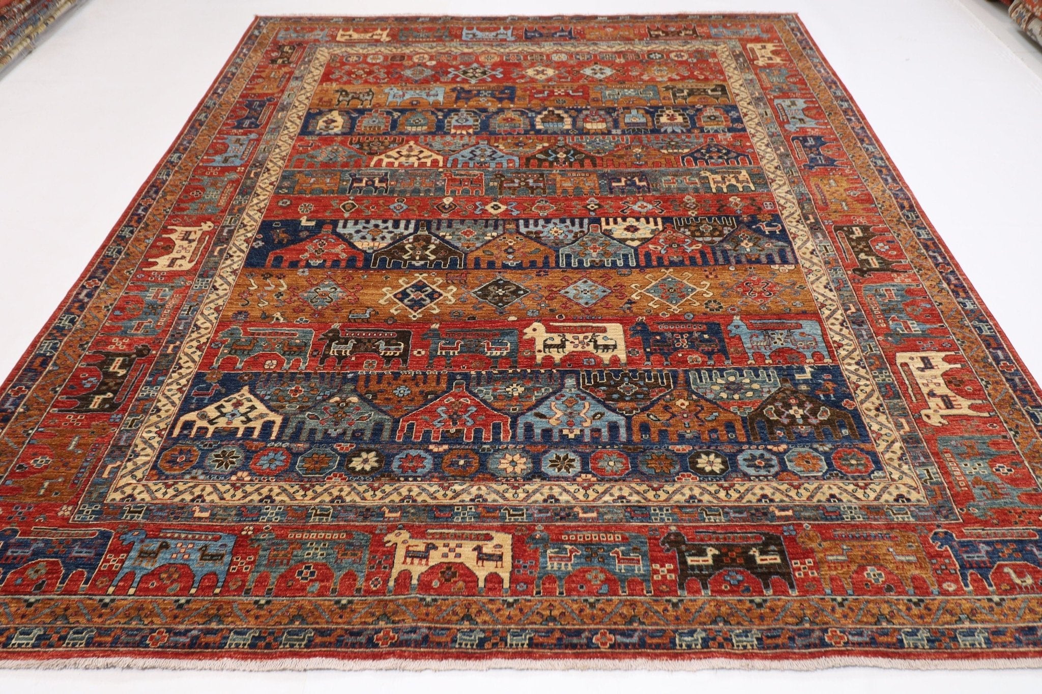 Exotic Turkmen - 240 x 296 cm - Jerm Rugs - Handmade Afghan Rug - Jerm Rugs