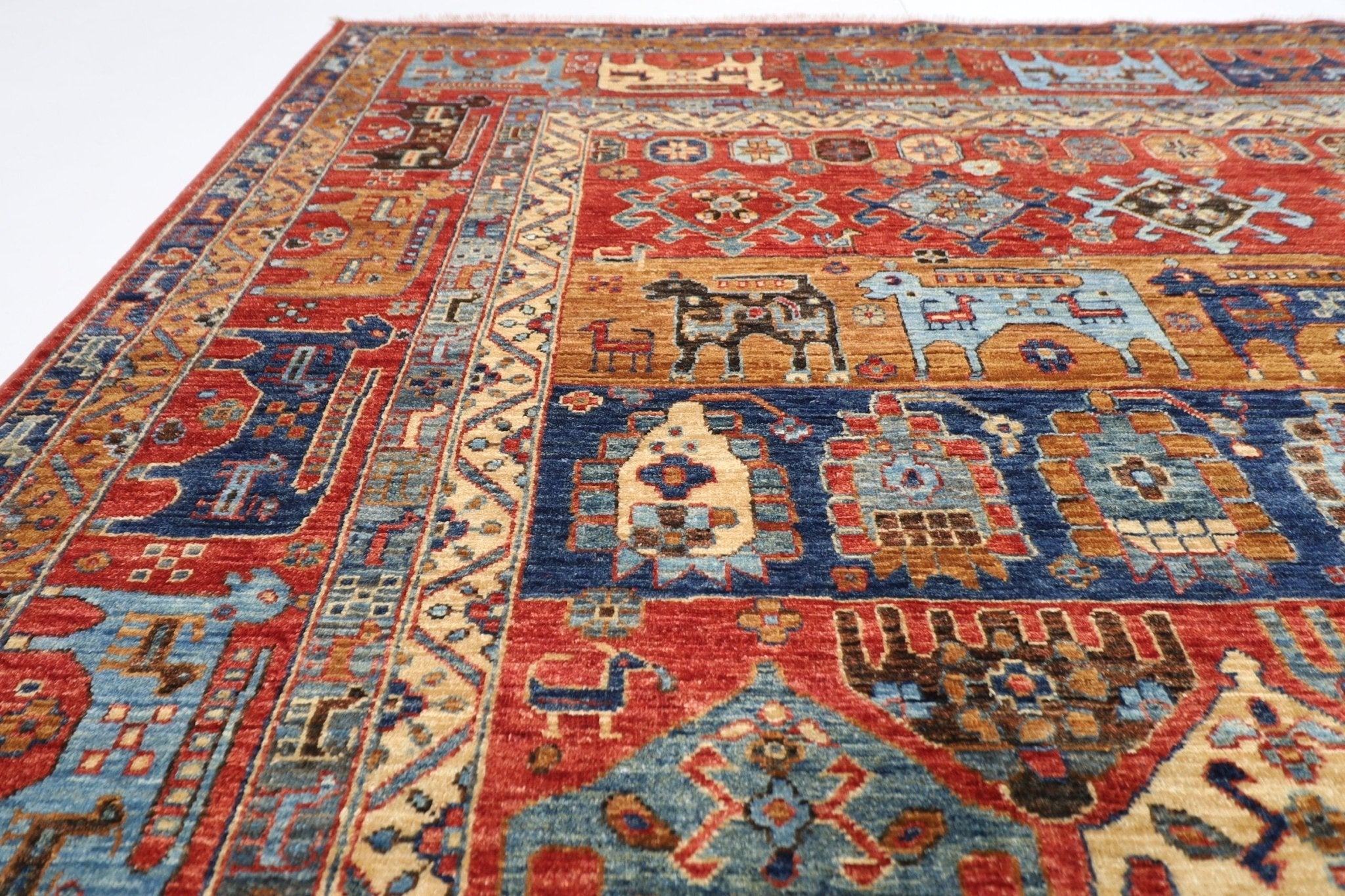 Exotic Turkmen - 240 x 296 cm - Jerm Rugs - Handmade Afghan Rug - Jerm Rugs