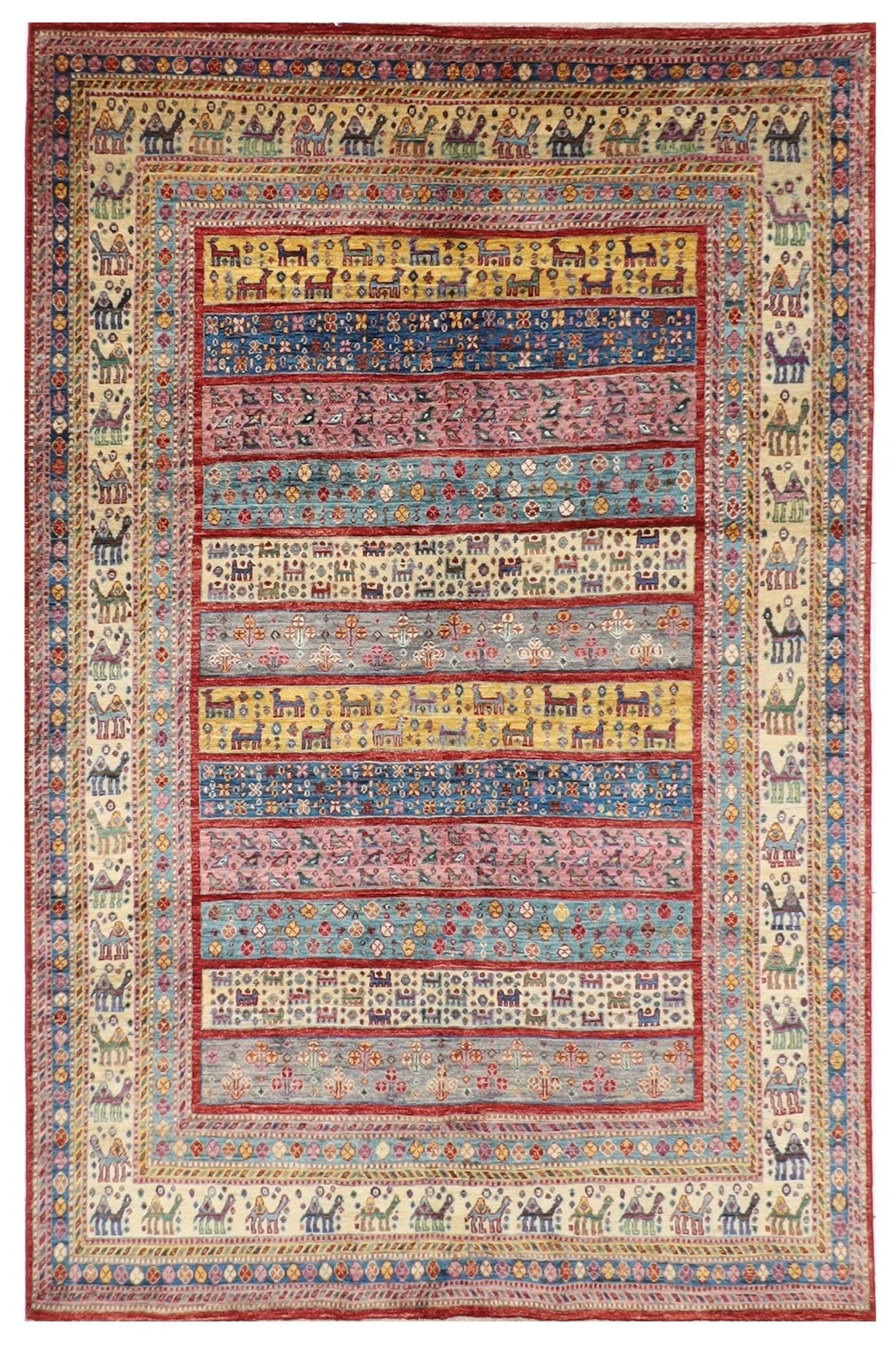 Exotic Turkmen Rug - 160x239 cm