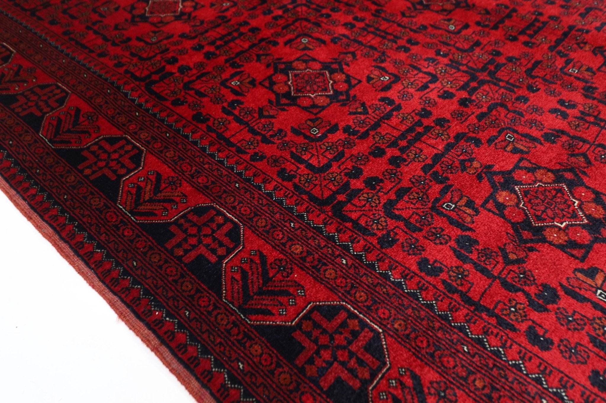 Exquisite Afghan - 149 x 195 cm - Jerm Rugs - Handmade Afghan Rug - Jerm Rugs