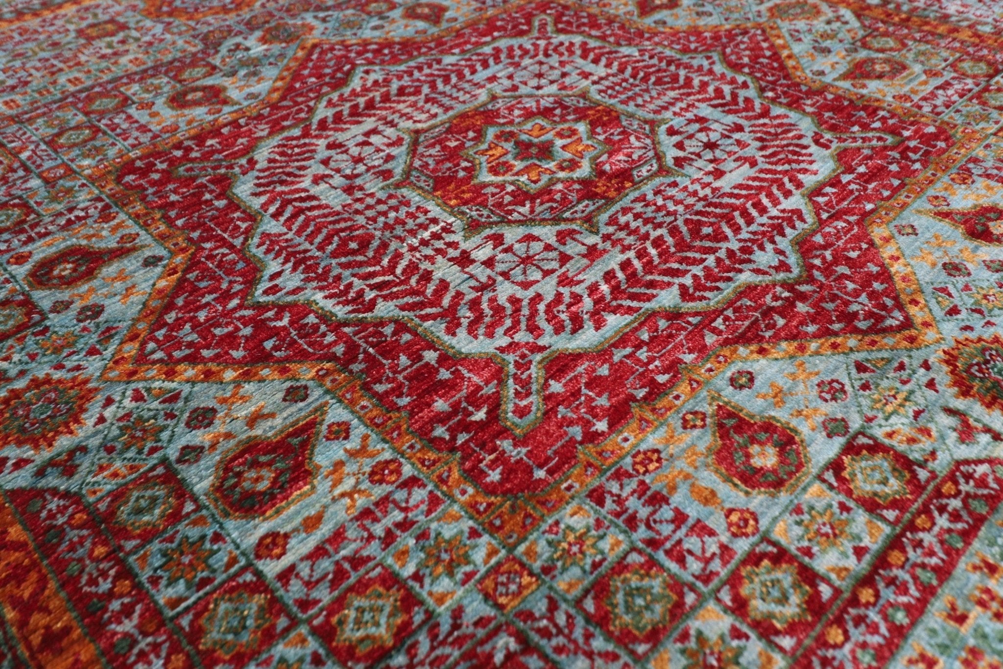 Exquisite Afghan - 152 x 198 cm - Jerm Rugs - Handmade Afghan Rug - Jerm Rugs