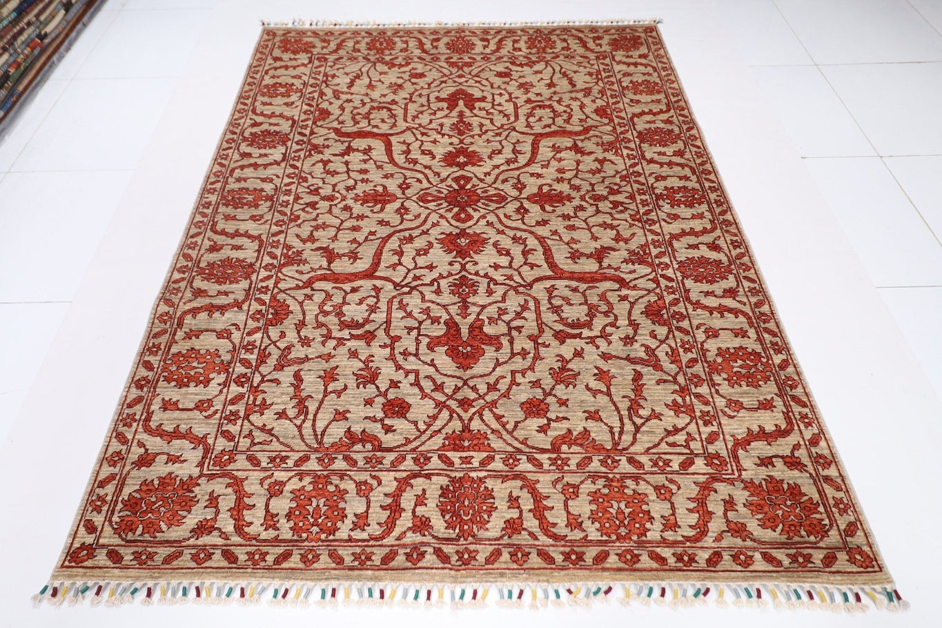 Exquisite Afghan - 175x238 cm