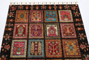 Exquisite Afghan Rug - 105 x 151 cm - Jerm Rugs - Handmade Afghan Rug - Jerm Rugs