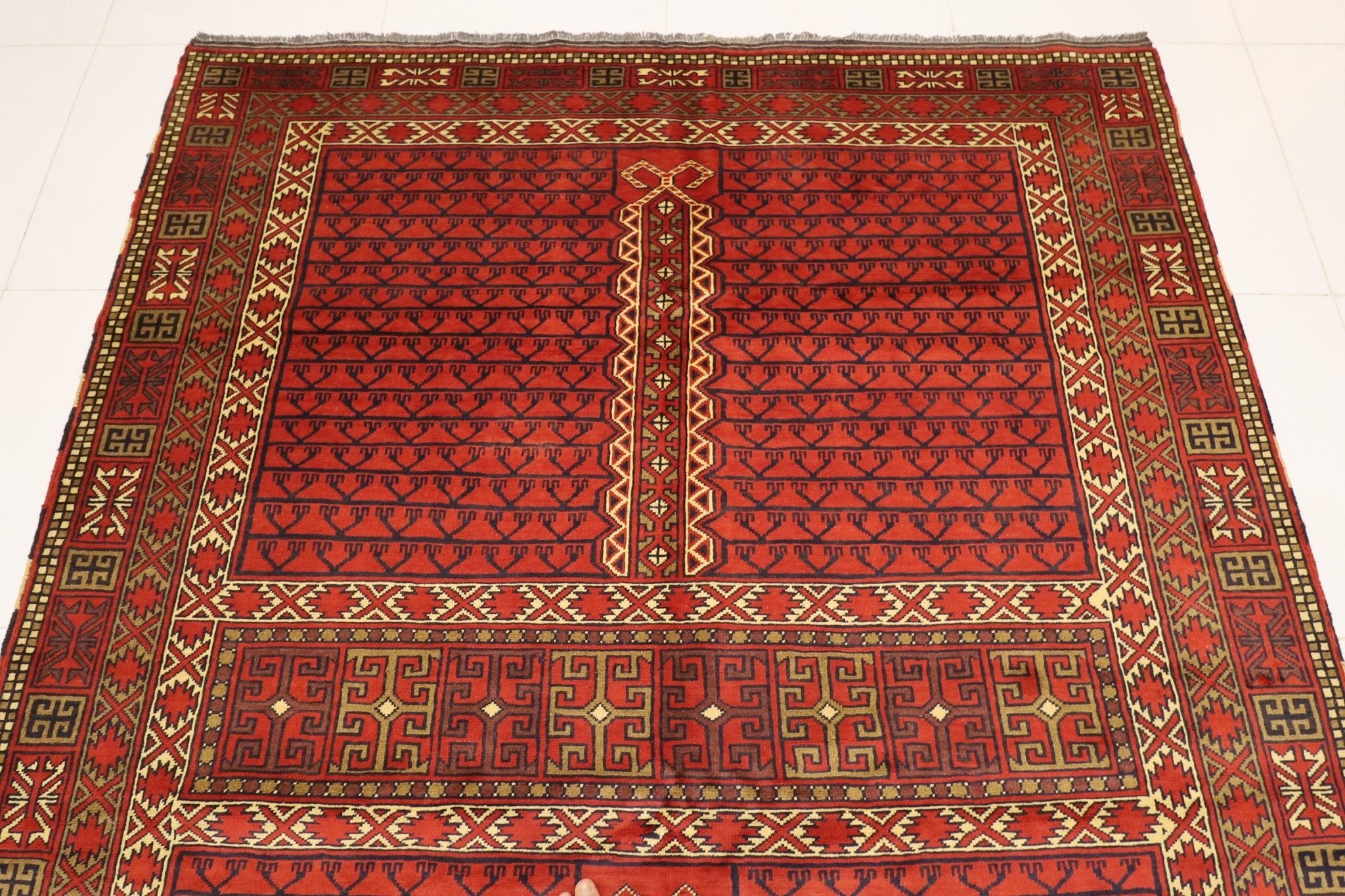 Exquisite Afghan Rug - 152 x 220 cm - Jerm Rugs - Handmade Afghan Rug - Jerm Rugs