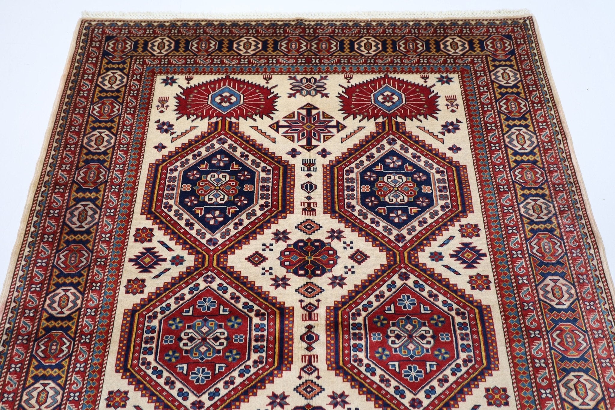 Exquisite Afghan Rug - 156 x 210 cm - Jerm Rugs - Handmade Afghan Rug - Jerm Rugs