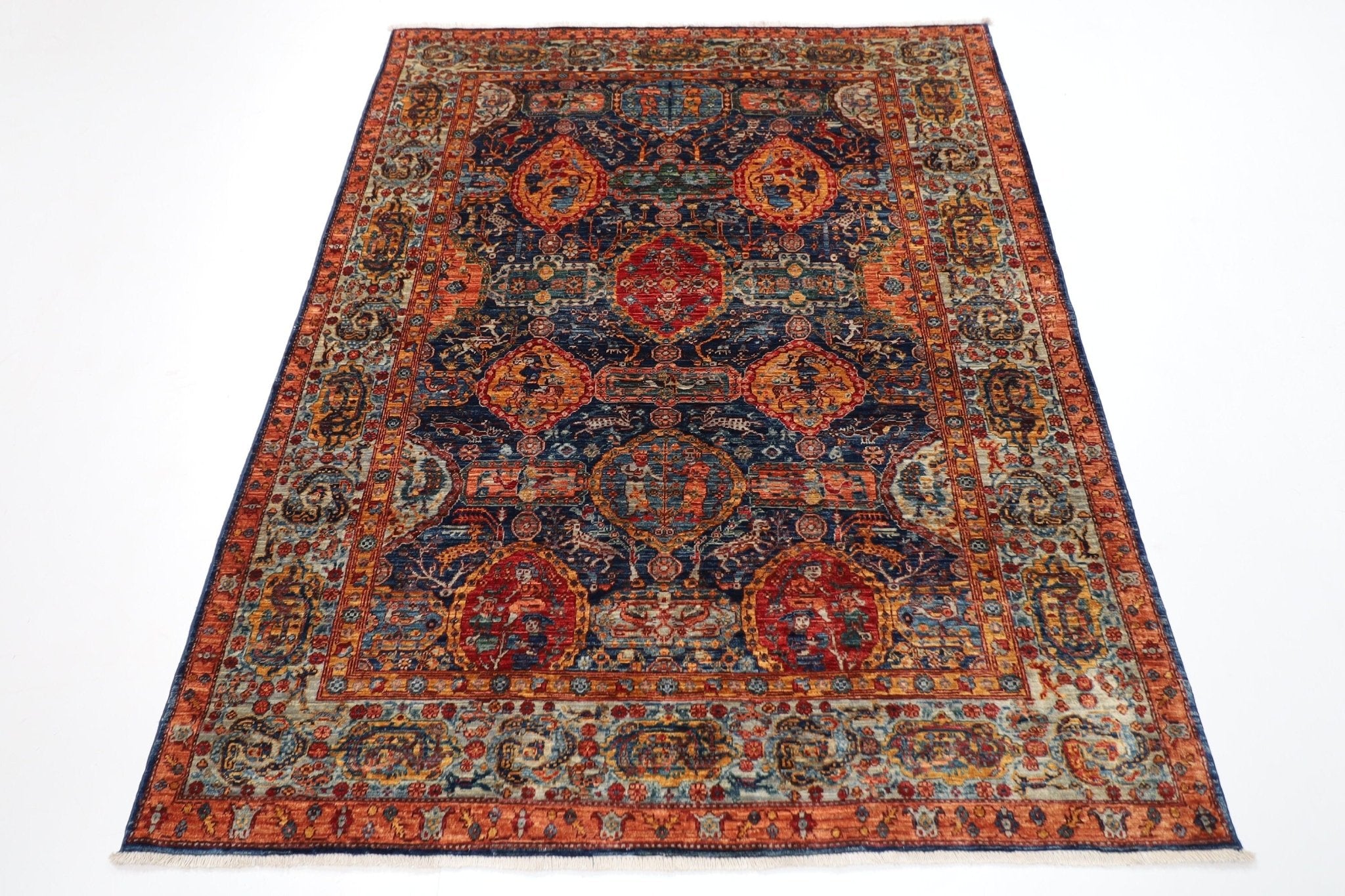 Exquisite Tribal - 153x195 cm - Jerm Rugs - Handmade Afghan Rug - Jerm Rugs