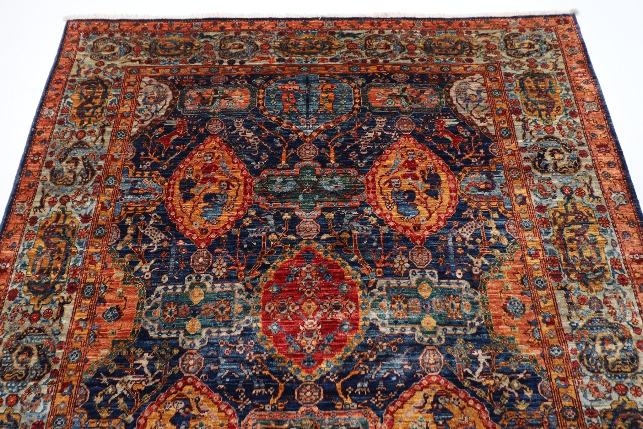 Exquisite Tribal - 153x195 cm - Jerm Rugs - Handmade Afghan Rug - Jerm Rugs