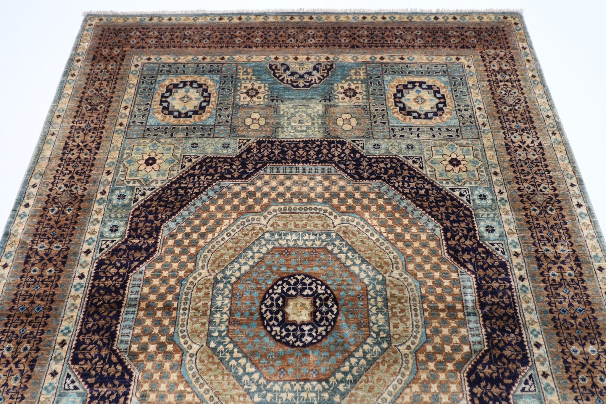 Exquisite Turkmen - 151 x 210 cm - Jerm Rugs - Handmade Afghan Rug - Jerm Rugs