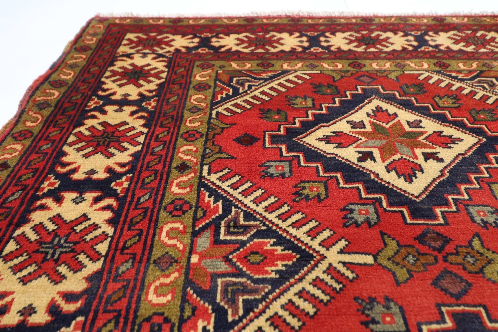 Exquisite Turkmen - 155x212 cm - Jerm Rugs - Handmade Afghan Rug - Jerm Rugs