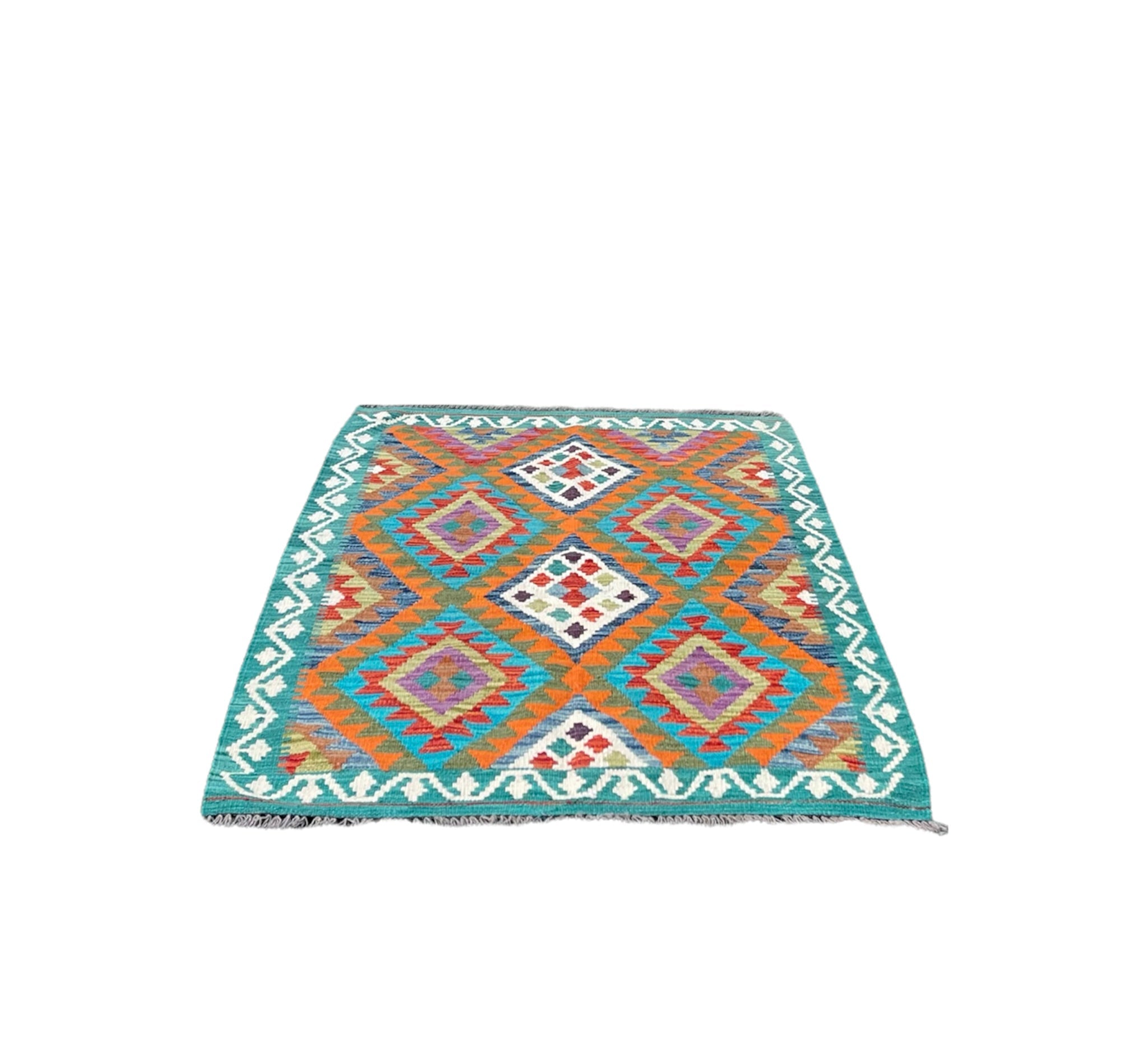 Faryab 1603 - 155x102 cm - Jerm Rugs - Afghan Kilim - Jerm | جِرْم