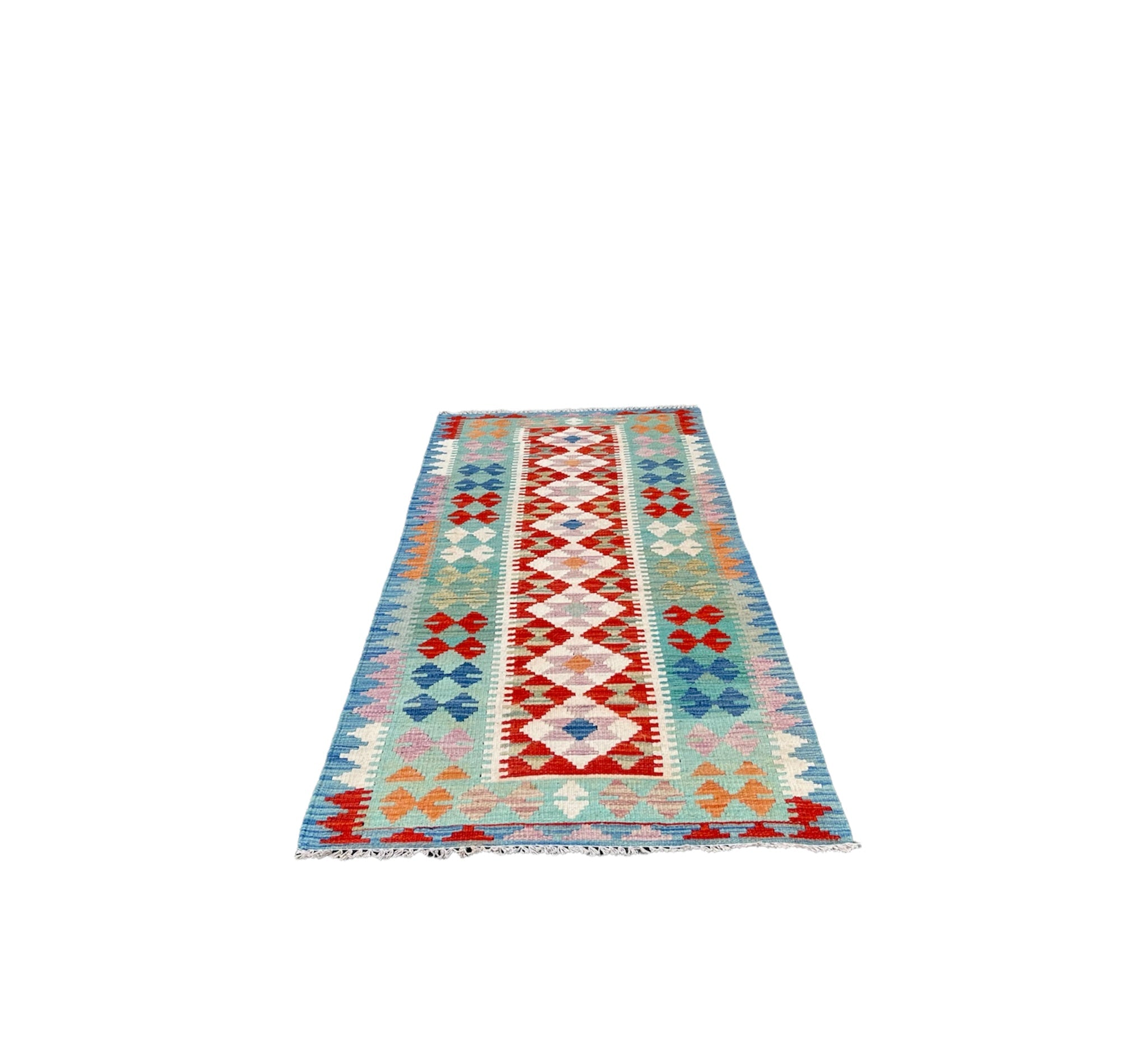 Faryab 2911 - 192x84 cm - Jerm Rugs - Afghan Kilim - Jerm | جِرْم