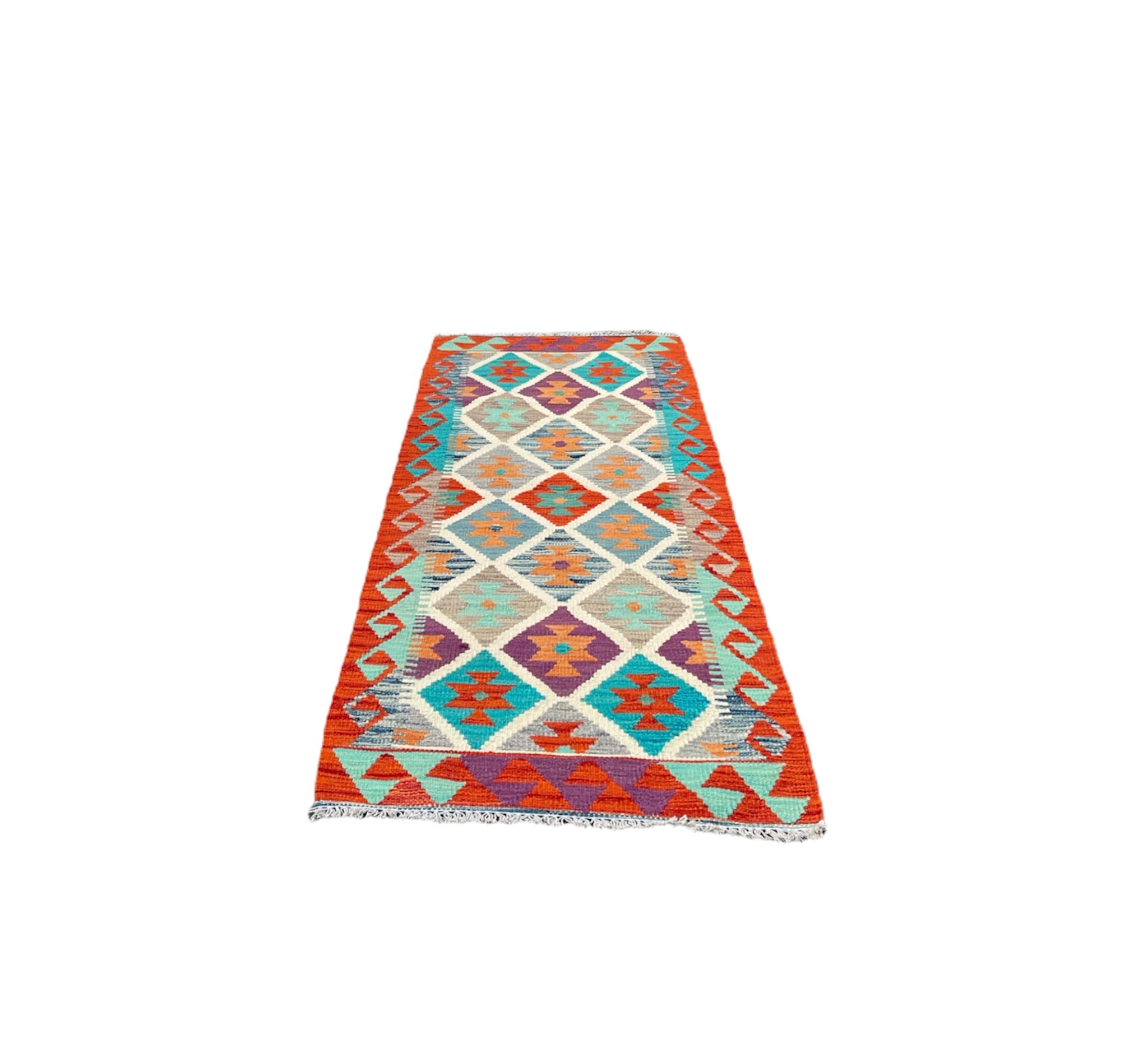 Faryab 704 - 187x72 cm - Jerm Rugs - Afghan Kilim - Jerm | جِرْم