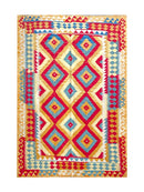 Faryab 8800 - 193x124 cm - Jerm Rugs - Afghan Kilim - Jerm | جِرْم