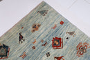 Gabbeh Animal - 6'3 x 8'10 ft (190 x 267 cm) Hand Knotted Afghan Rug - Jerm Rugs - Handmade Afghan Rug - Jerm Rugs