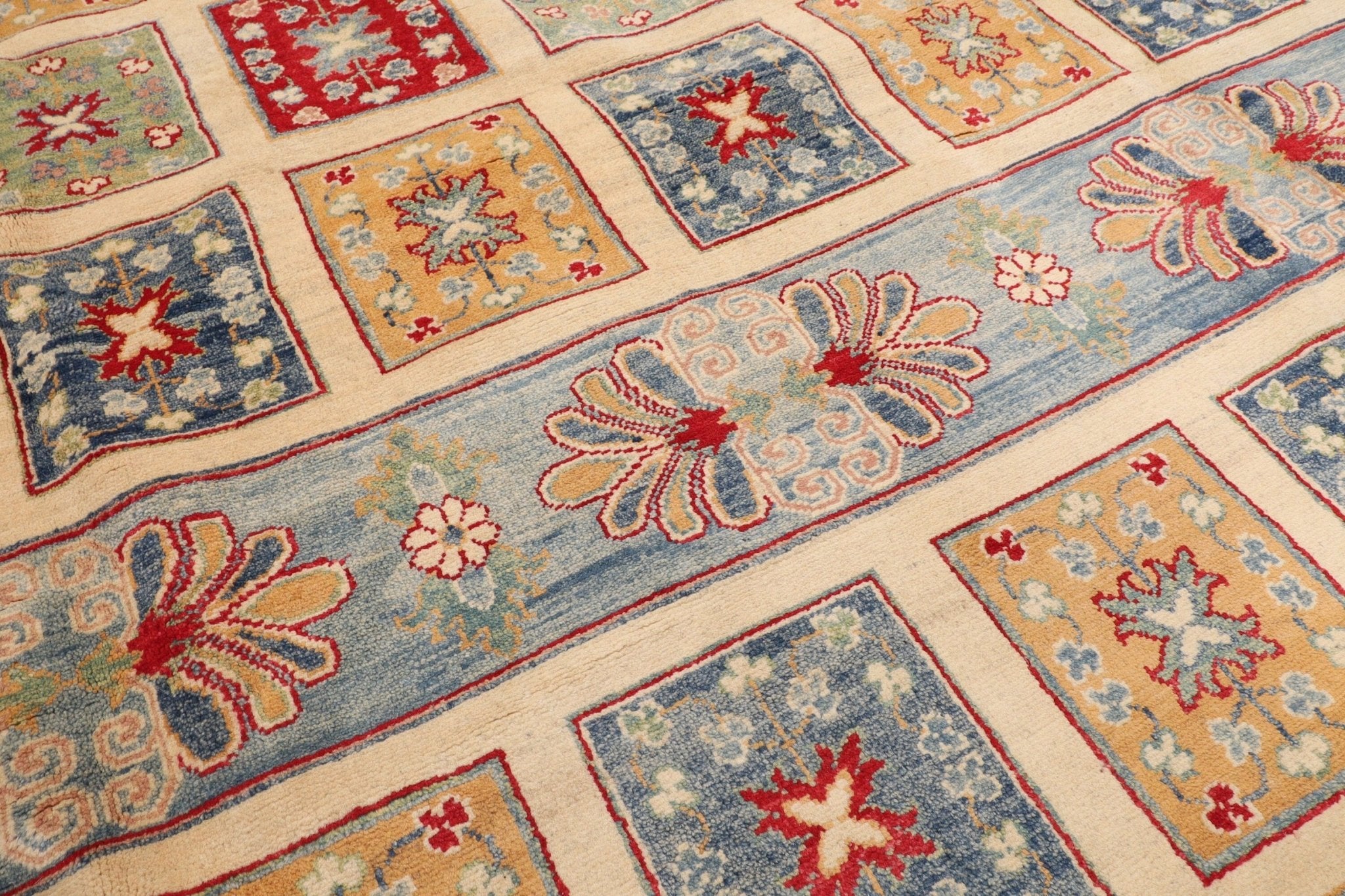 Geometric Elegance - 295x427 cm - Jerm Rugs - Handmade Afghan Rug - Jerm Rugs