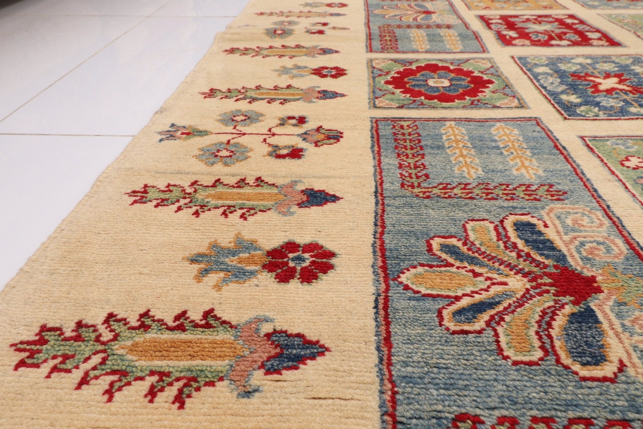 Geometric Elegance - 295x427 cm - Jerm Rugs - Handmade Afghan Rug - Jerm Rugs