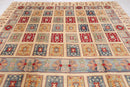 Geometric Elegance - 295x427 cm - Jerm Rugs - Handmade Afghan Rug - Jerm Rugs