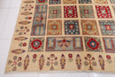 Geometric Elegance - 295x427 cm - Jerm Rugs - Handmade Afghan Rug - Jerm Rugs